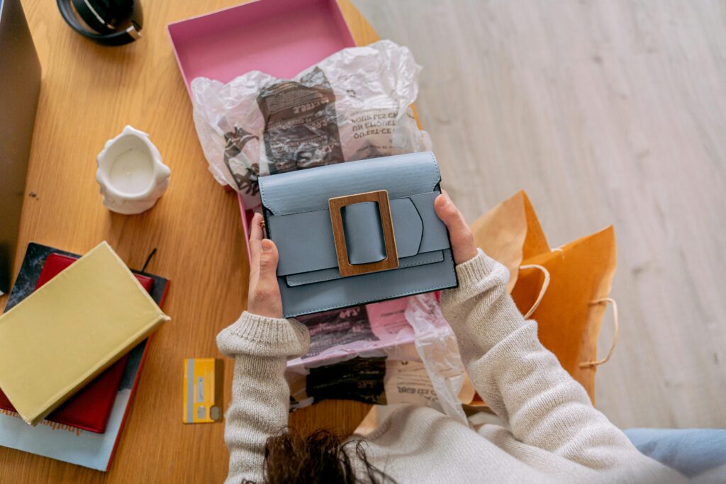 Designer handbag